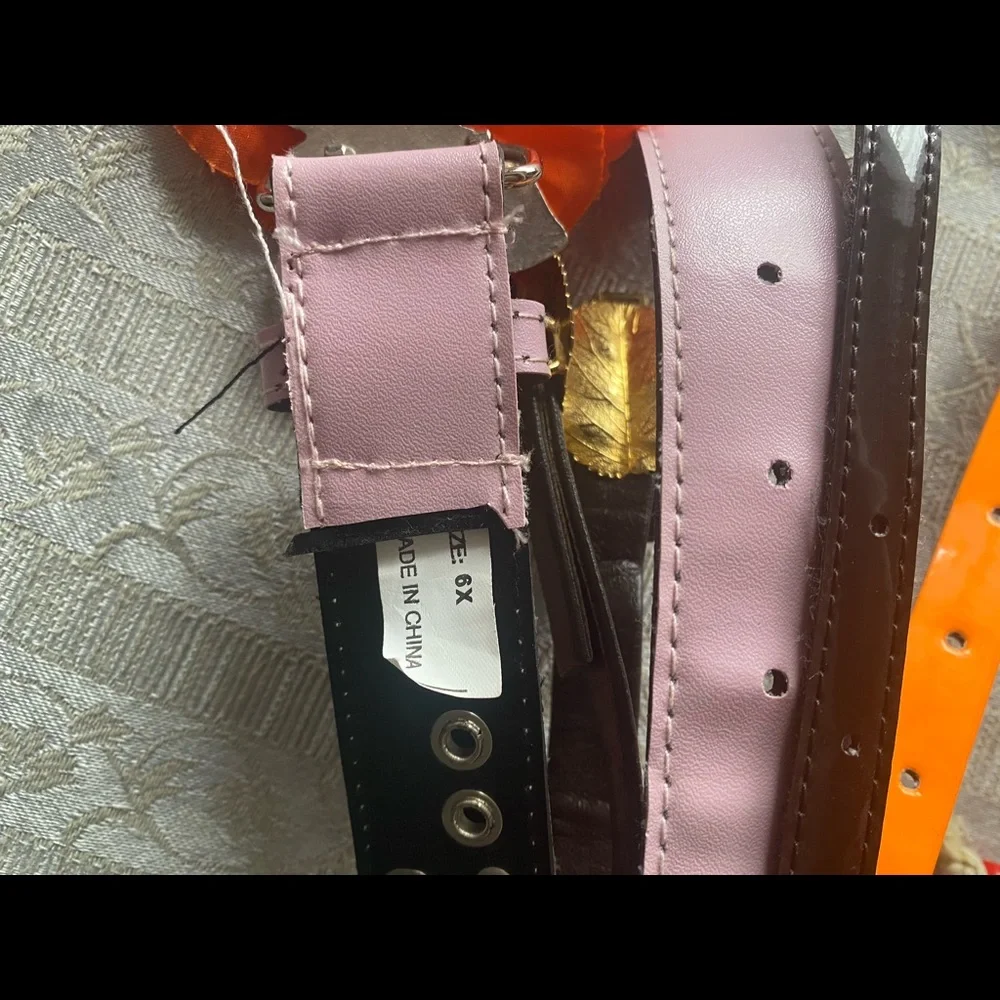 Bundle of girls belts